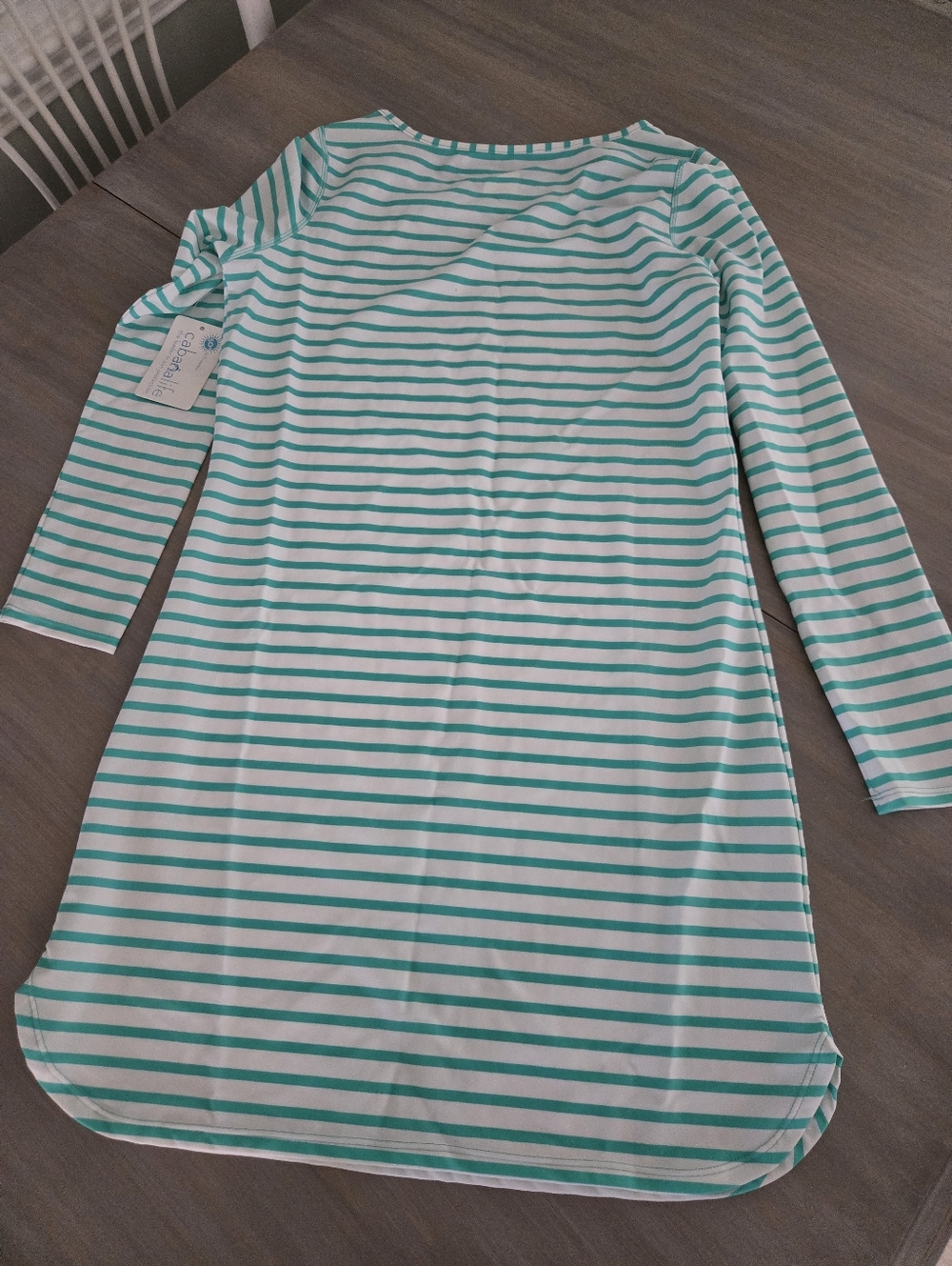 NWT Cabana Life Azalea Shore Dress Medium Shoulder Zippers - Picture 8 of 9
